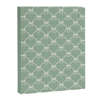 Bows & Ribbons Pattern XXVII Sage Green Canvas Print Gallery Image 8