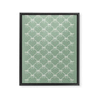 Bows & Ribbons Pattern XXVII Sage Green Framed Canvas Print Gallery Image 8