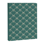 Bows & Ribbons Pattern XXXI Teal Green Canvas Print Gallery Image 8