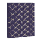 Bows & Ribbons Pattern XXXII Dark Lavender Purple Canvas Print Gallery Image 8