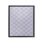 Bows & Ribbons Pattern XXXIV Pastel Lavender Purple  Framed Canvas Print Gallery Image 8