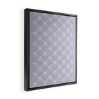 Bows & Ribbons Pattern XXXIV Pastel Lavender Purple  Framed Canvas Print Gallery Image 2