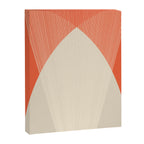 Cecilia Shapes III - Bright Red Canvas Print Gallery Image 8