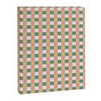 Checkered Multicolor Pattern XXIX Beachy Summer Canvas Print Gallery Image 8