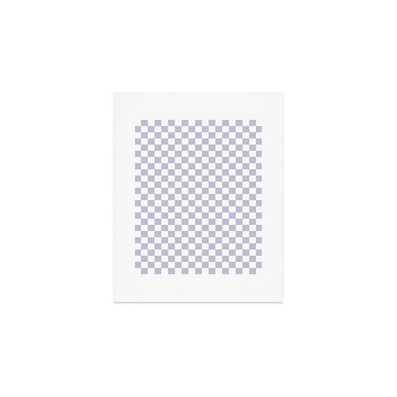 Checkered Pattern III - Medium Art Print Gallery Image 1