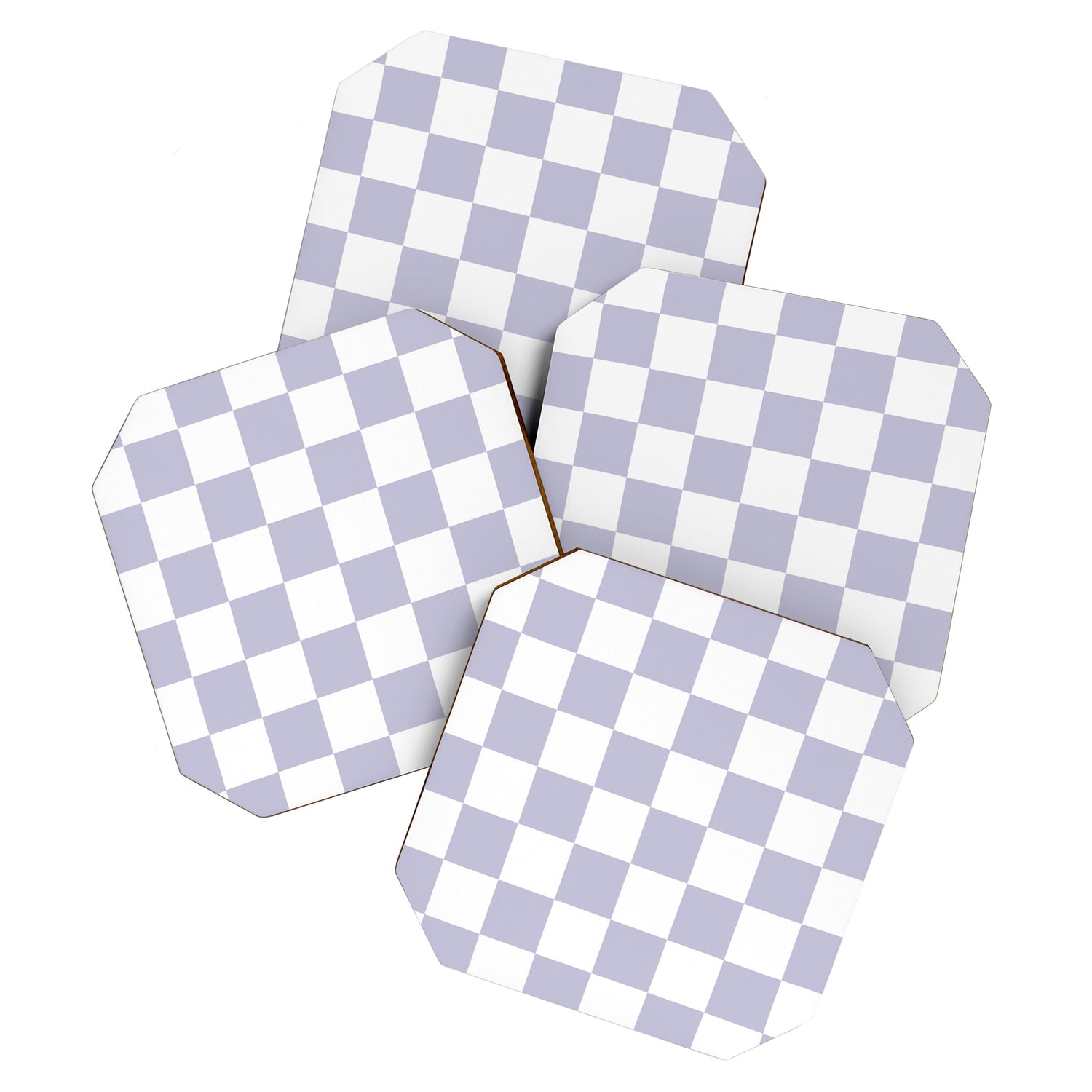 Checkered Pattern III - Medium Coaster Gallery Image 1