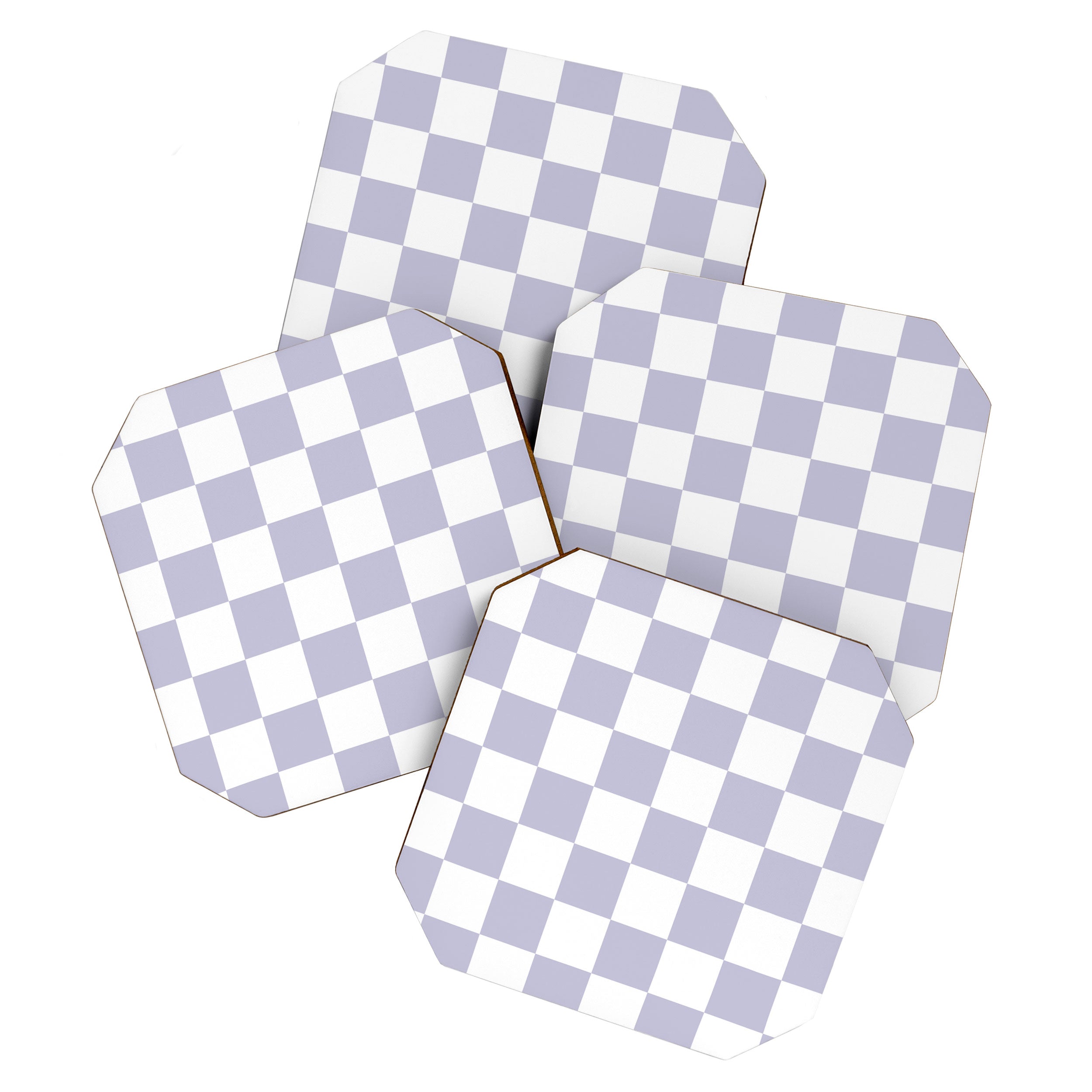 Checkered Pattern III - Medium Coaster Gallery Image 1