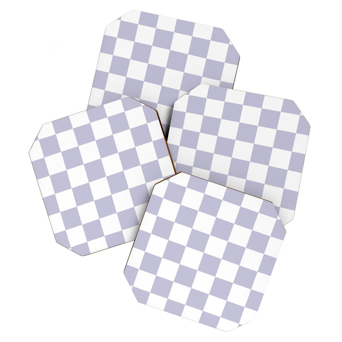 Checkered Pattern III - Medium Coaster Gallery Image 1