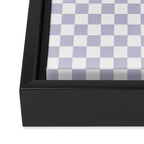 Checkered Pattern III - Medium Framed Canvas Print Gallery Image 3