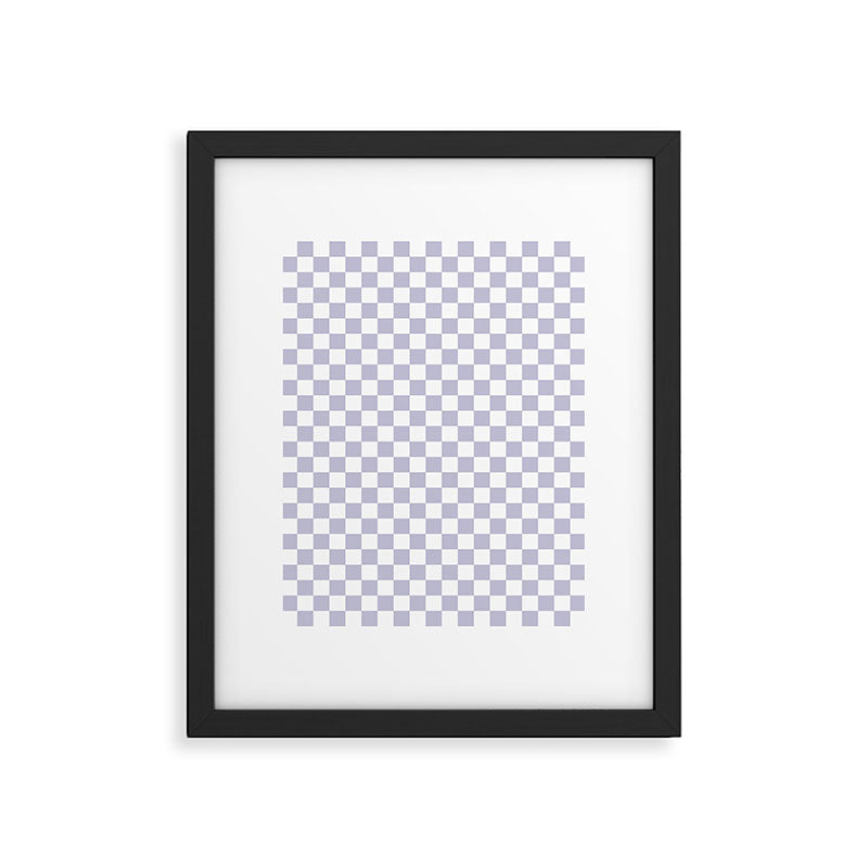 Checkered Pattern III - Medium Framed Art Print Gallery Image 6