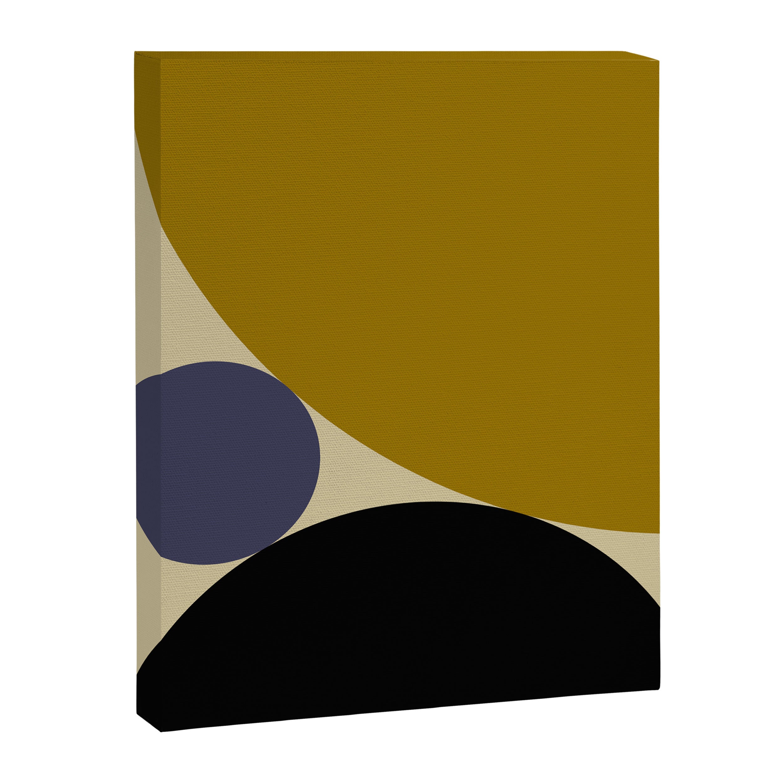 Circular Abstract IX Canvas Print Gallery Image 6