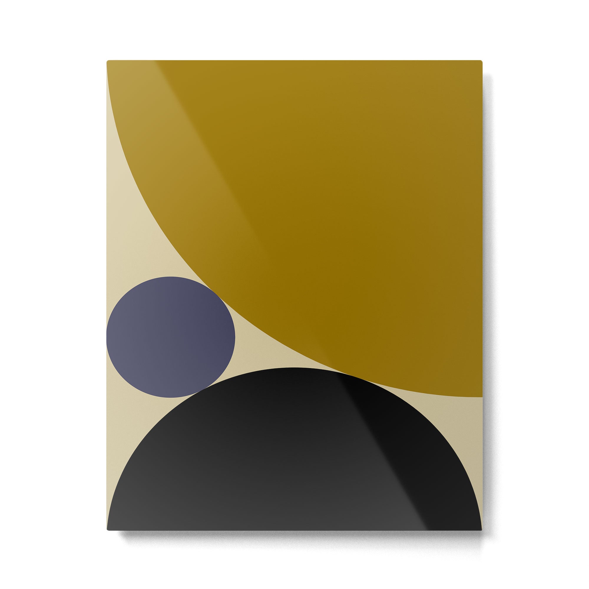 Circular Abstract IX Metal Print Gallery Image 4