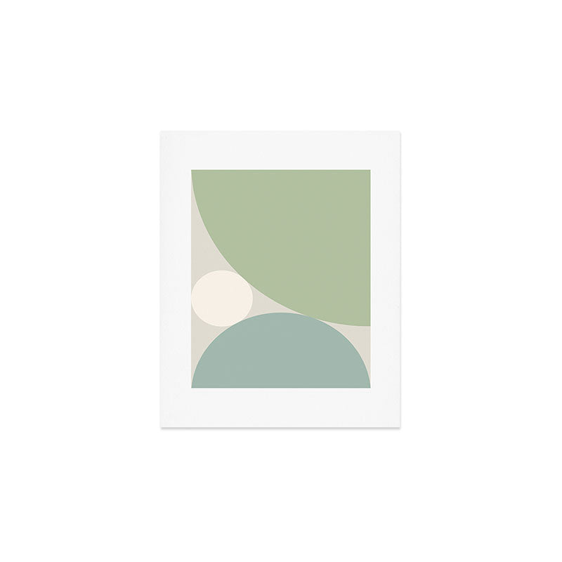 Circular Abstract VI Art Print Gallery Image 1