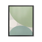 Circular Abstract VI Framed Canvas Print Gallery Image 6