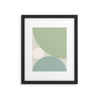 Circular Abstract VI Framed Art Print Gallery Image 5