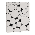 Circular Collage - Black and White Canvas Print Gallery Image 8