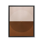 Circular Lines IX Framed Canvas Print Gallery Image 8