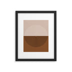 Circular Lines IX Framed Art Print Gallery Image 6