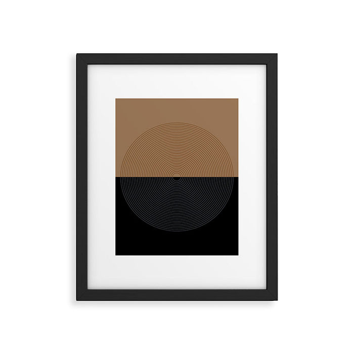 Circular Lines VIII Framed Art Print Gallery Image 1