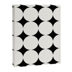 Circular Minimalism - Black & White Canvas Print Gallery Image 8