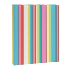 Classic Stripes II - 60s Candy Rainbow Canvas Print Gallery Image 6