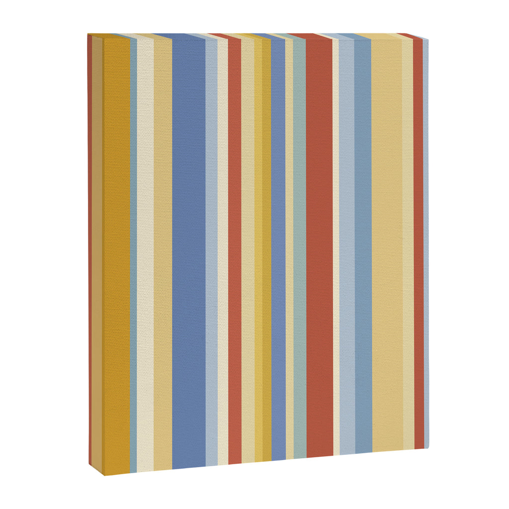 Classic Stripes VIII - 70s Summer Canvas Print Gallery Image 6