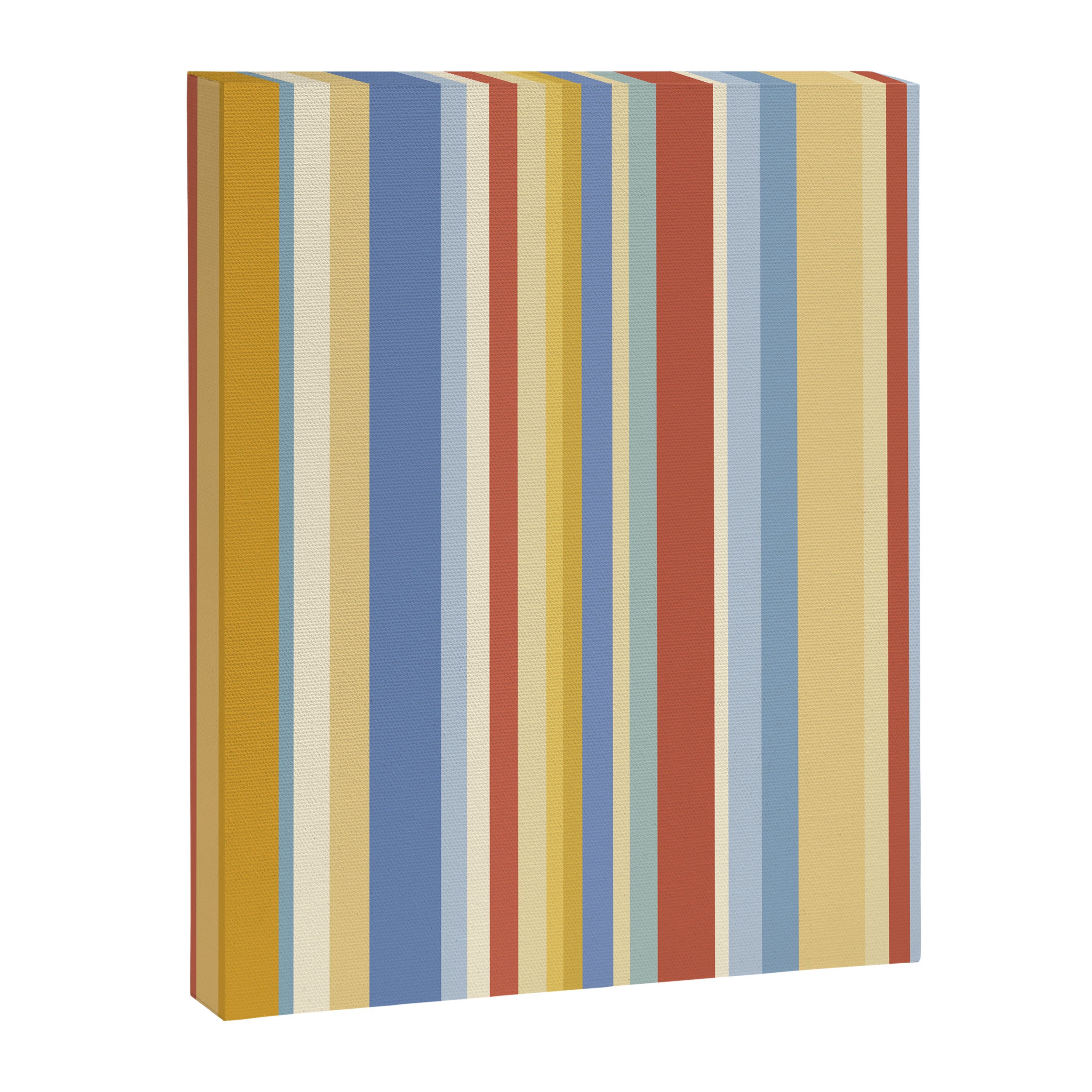 Classic Stripes VIII - 70s Summer Canvas Print Gallery Image 6