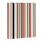 Classic Stripes XI - Neutral Pink Canvas Print Gallery Image 6