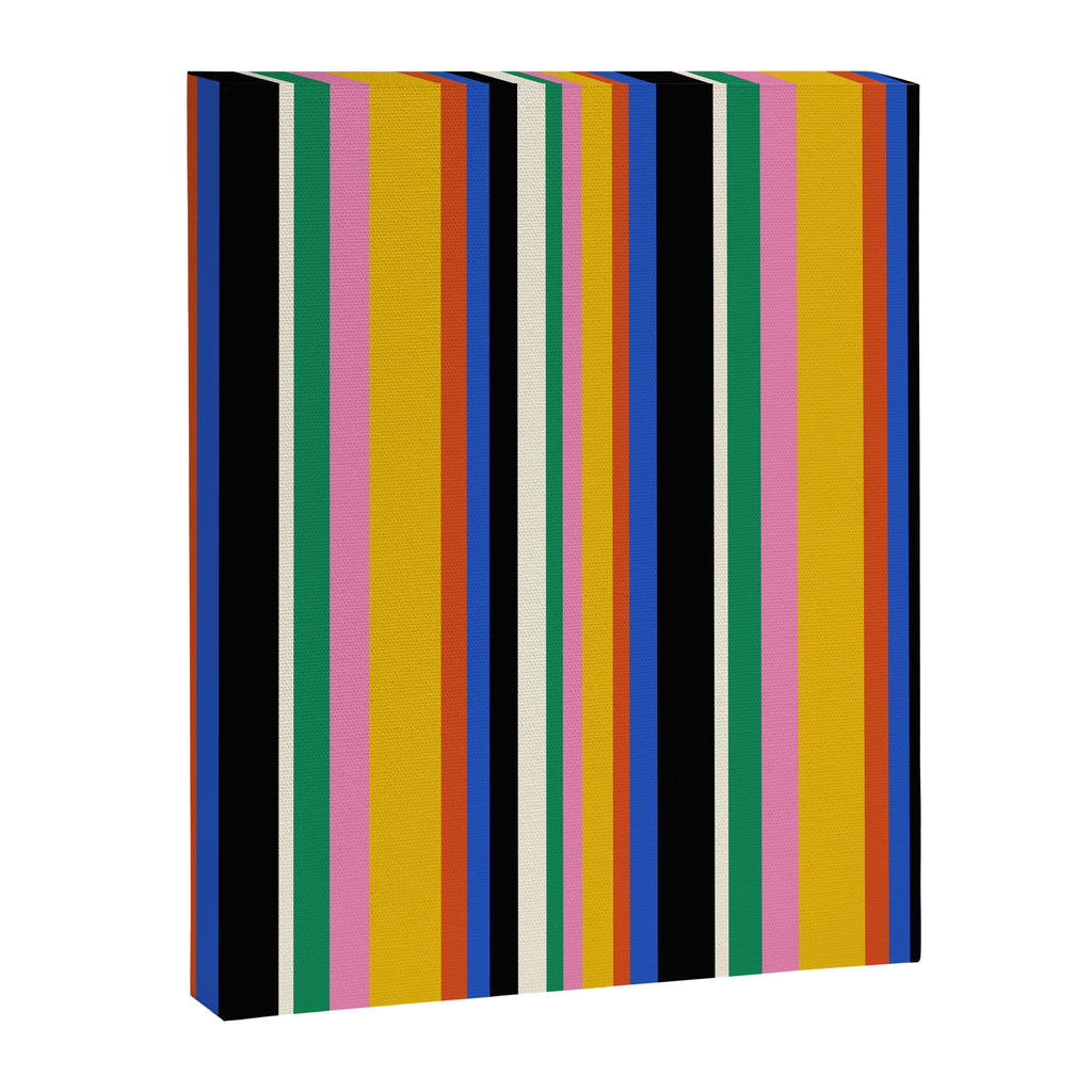 Classic Stripes XIII - Bold Retro Canvas Print Gallery Image 6