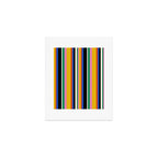 Classic Stripes XIII - Bold Retro Art Print Gallery Image 1