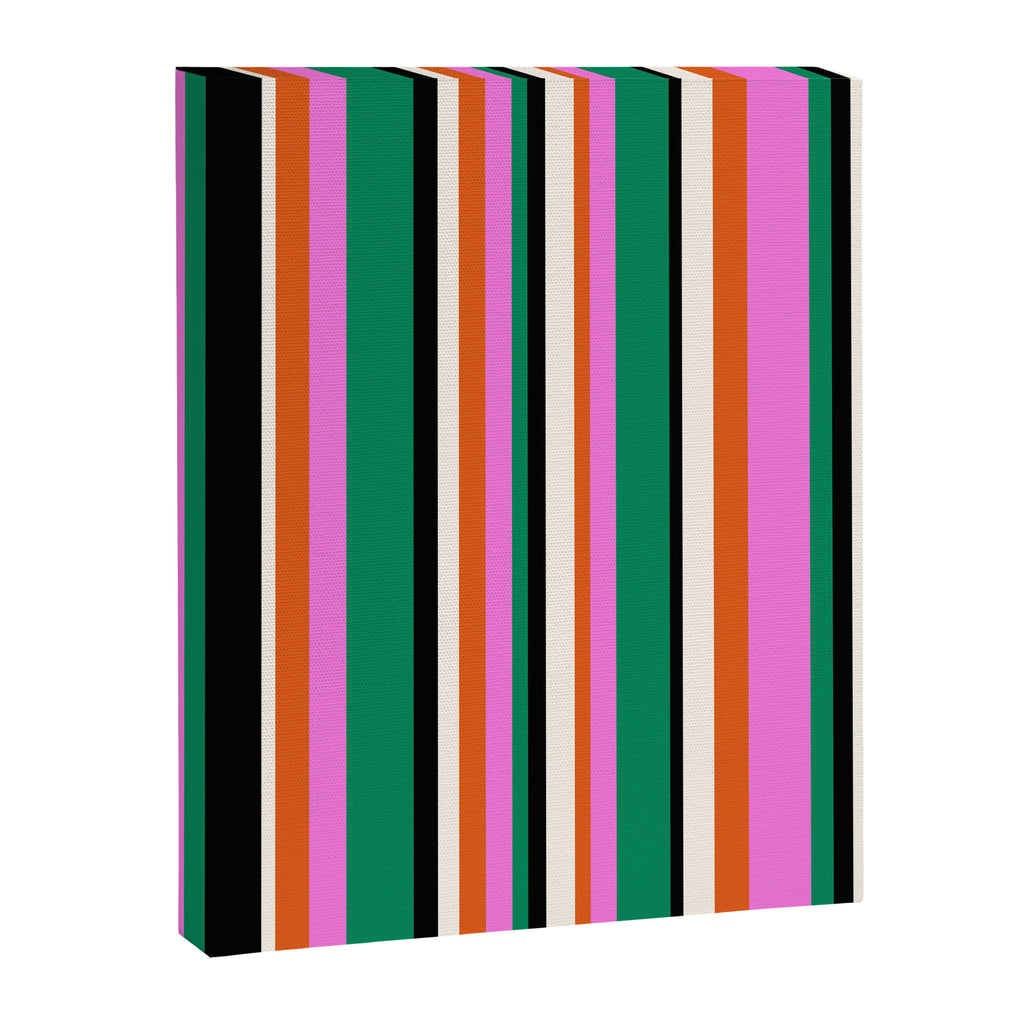 Classic Stripes XIV - Bold Retro Canvas Print Gallery Image 6