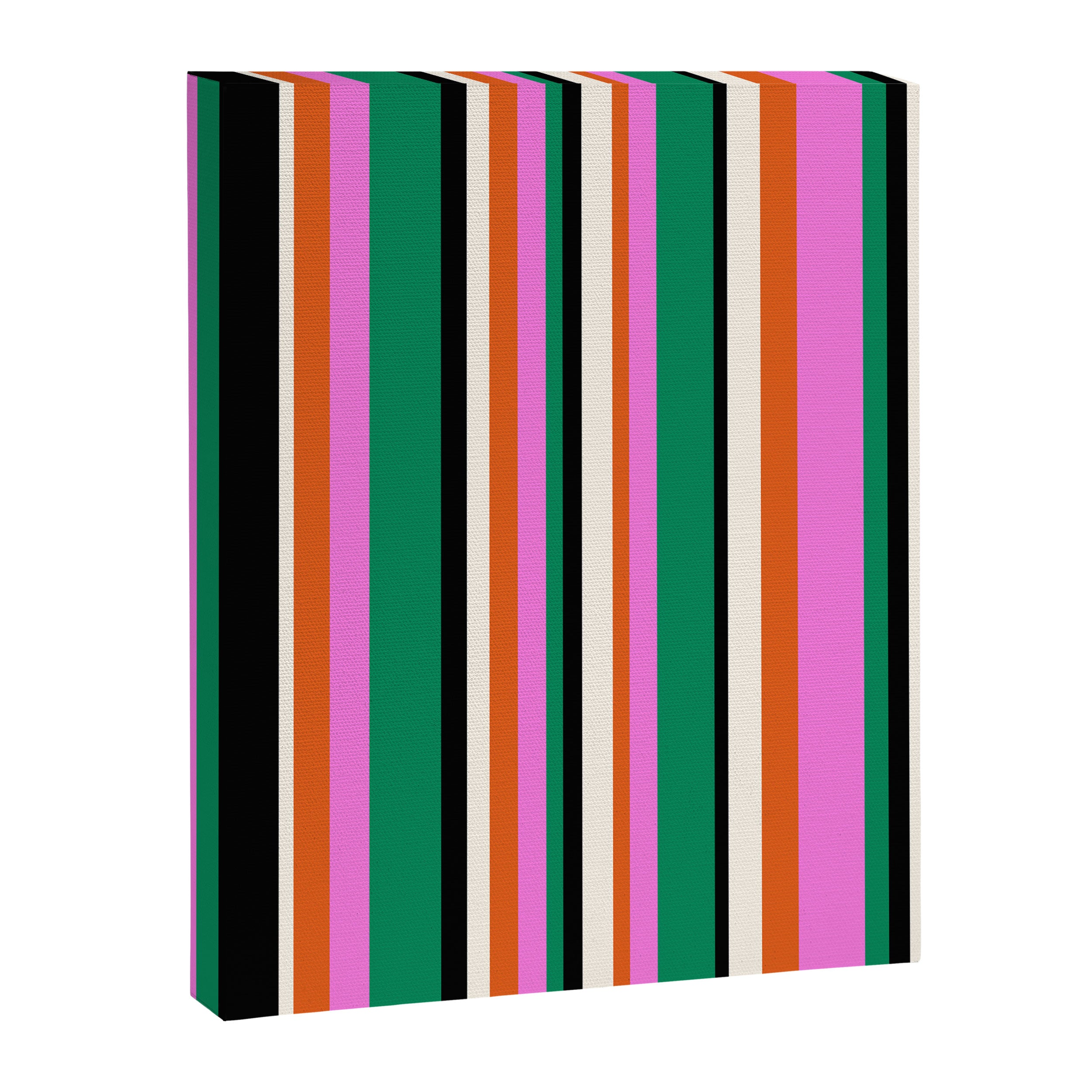 Classic Stripes XIV - Bold Retro Canvas Print Gallery Image 6