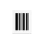 Classic Stripes XLI - Black and White Art Print Gallery Image 1