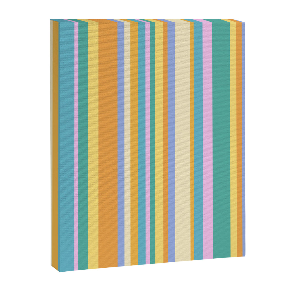 Classic Stripes XXIV - 90s Summer Canvas Print Gallery Image 6