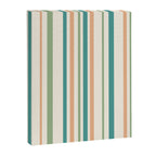 Classic Stripes XXVI - Natural Boho Canvas Print Gallery Image 6