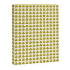 Clovers XIX Chartreuse Botanical Pattern Canvas Print Gallery Image 8