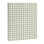 Clovers XXV Natural Green Botanical Pattern Canvas Print Gallery Image 8