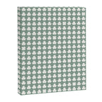 Clovers XXXIII Sage Green Botanical Pattern Canvas Print Gallery Image 8