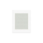 Clovers XXXIV Neutral Green Botanical Pattern Art Print Gallery Image 1