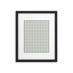 Clovers XXXV Neutral Green Botanical Pattern Framed Art Print Gallery Image 6