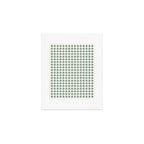 Clovers XXXVI Sage Green Botanical Pattern Art Print Gallery Image 1