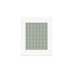 Clovers XXXVIII Dark Green Botanical Pattern Art Print Gallery Image 1