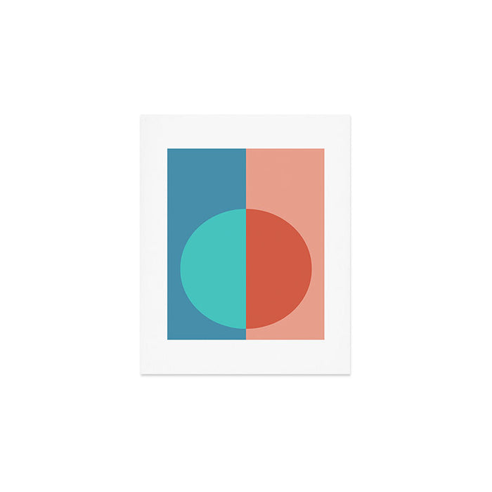 Color Block Abstract II Art Print Gallery Image 1