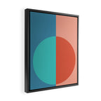 Color Block Abstract II Framed Canvas Print Gallery Image 2