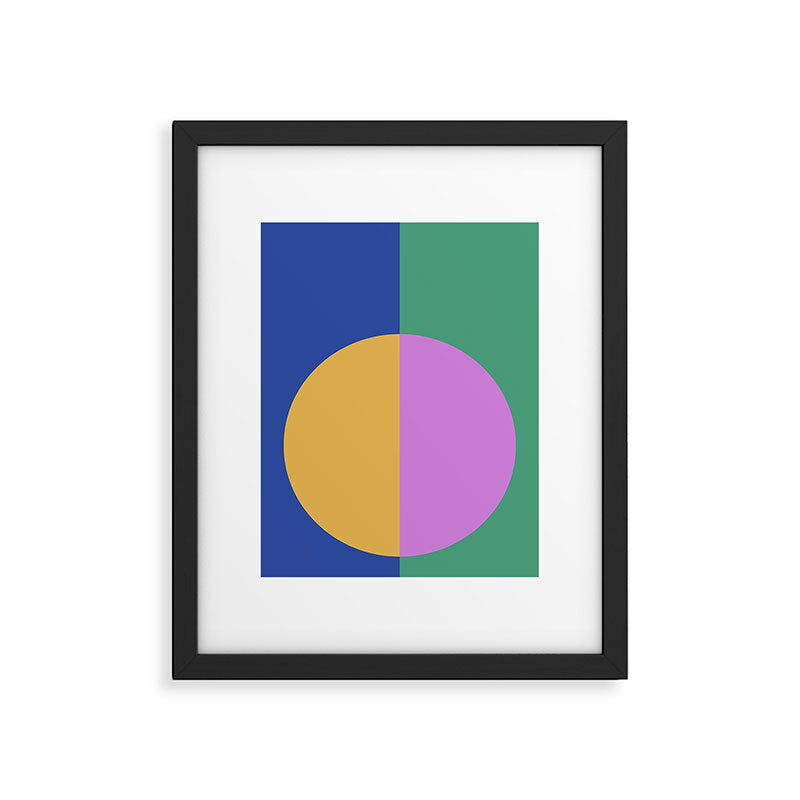 Color Block Abstract III Framed Art Print Gallery Image 6