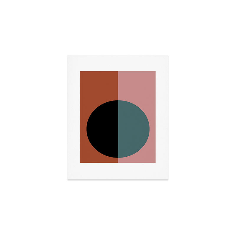 Color Block Abstract V Art Print Gallery Image 1