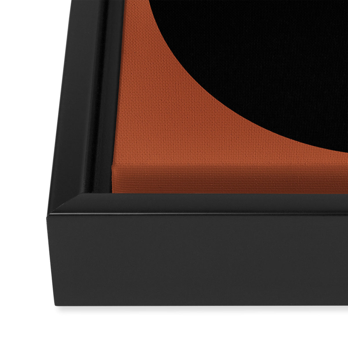 Color Block Abstract V Framed Canvas Print Gallery Image 3