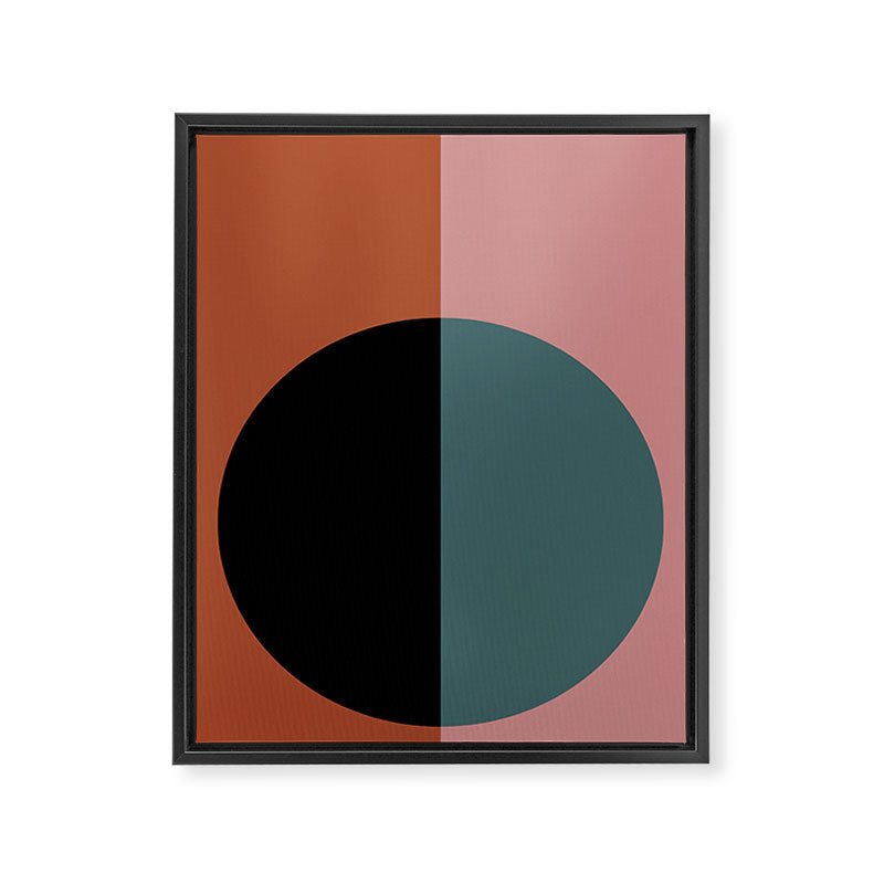 Color Block Abstract V Framed Canvas Print Gallery Image 8