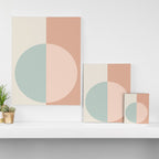 Color Block Abstract VI Canvas Print Gallery Image 3