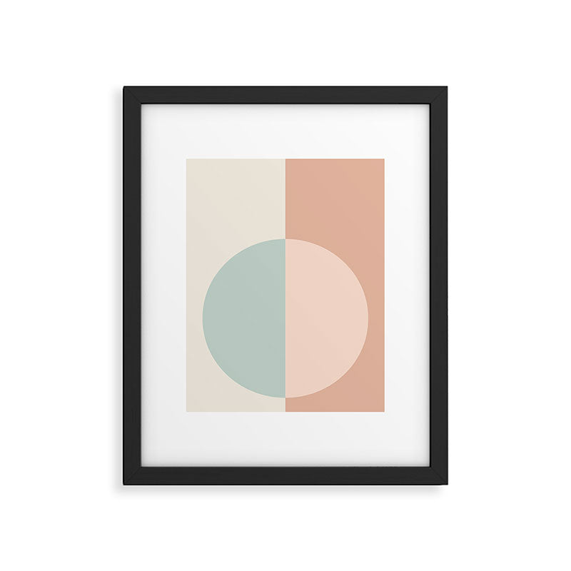 Color Block Abstract VI Framed Art Print Gallery Image 4